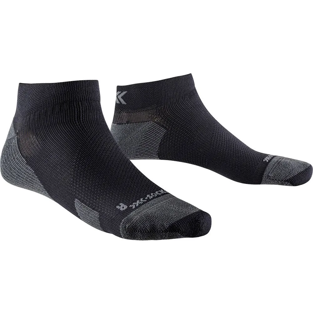 X-Socks Run Discover Low Cut Socken male, Black / charcoal