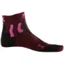 Dark ruby / flamingo pink