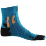Teal blue / sunset orange