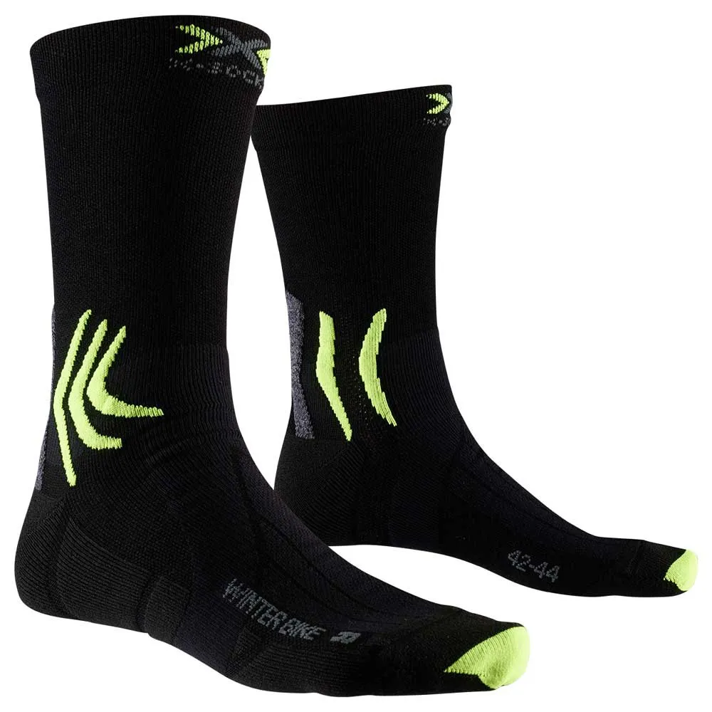 X-Socks Winter 4.0 Socken, Black / grey / phyton yellow X-Socks Winter 4.0 Socken, Black / grey / phyton yellow