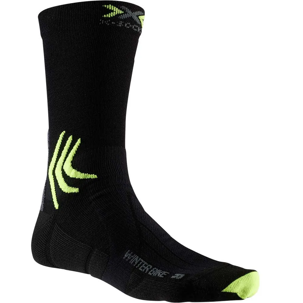 X-Socks Winter 4.0 Socken, Black / grey / phyton yellow X-Socks Winter 4.0 Socken, Black / grey / phyton yellow