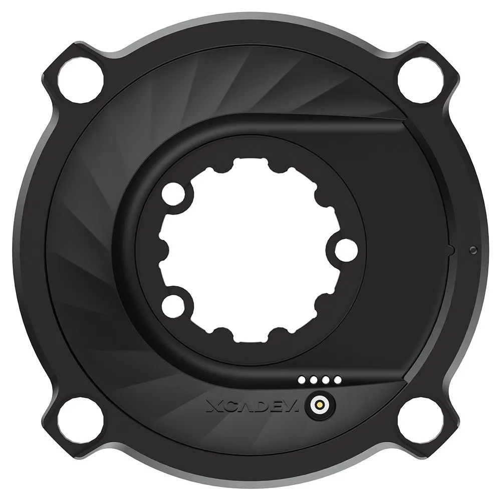 Xcadey Xpower-s G2 Sram 3-bolts Spinne Mit Leistungsmesser, Black, 104mm Xcadey Xpower-s G2 Sram 3-bolts Spinne Mit Leistungsmesser, Black, 104mm