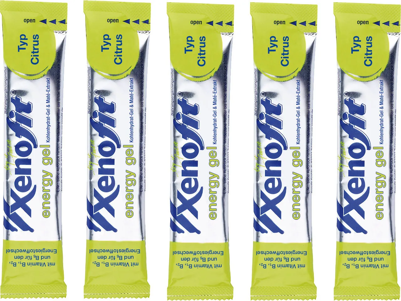 Xenofit energy Gel - 5 Stück, 125g