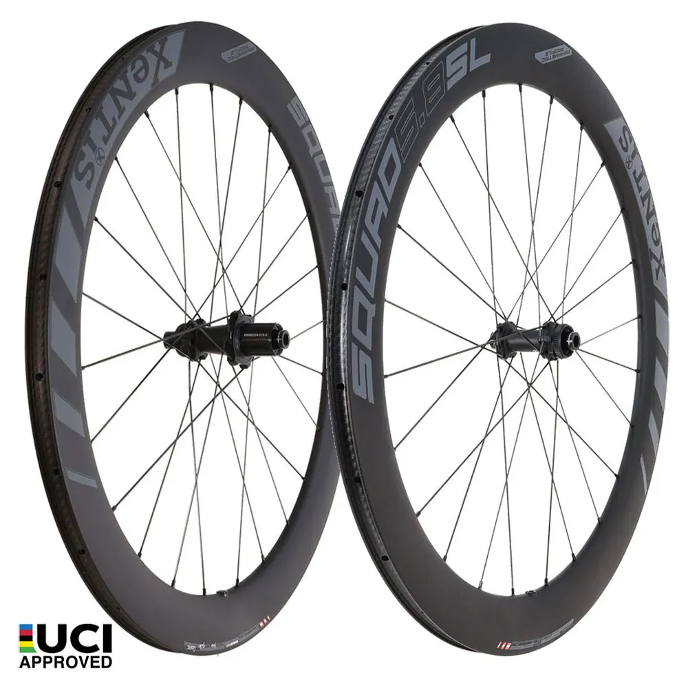 Xentis Squad 5.8 Sl Cl Disc Tubeless Rennrad Laufradsatz Xentis Squad 5.8 Sl Cl Disc Tubeless Rennrad Laufradsatz