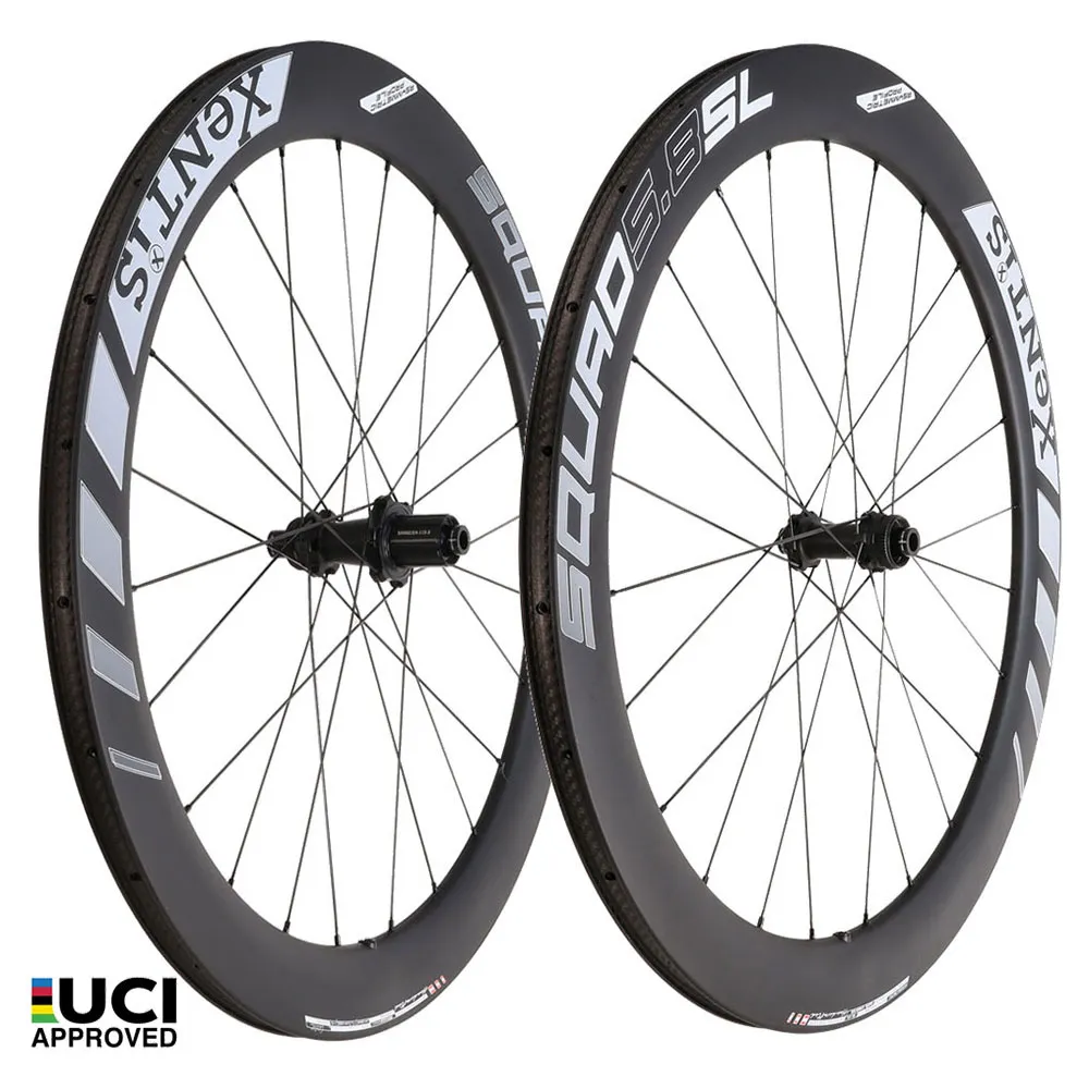 Xentis Squad 5.8 Sl Cl Disc Tubeless Rennrad Laufradsatz Xentis Squad 5.8 Sl Cl Disc Tubeless Rennrad Laufradsatz