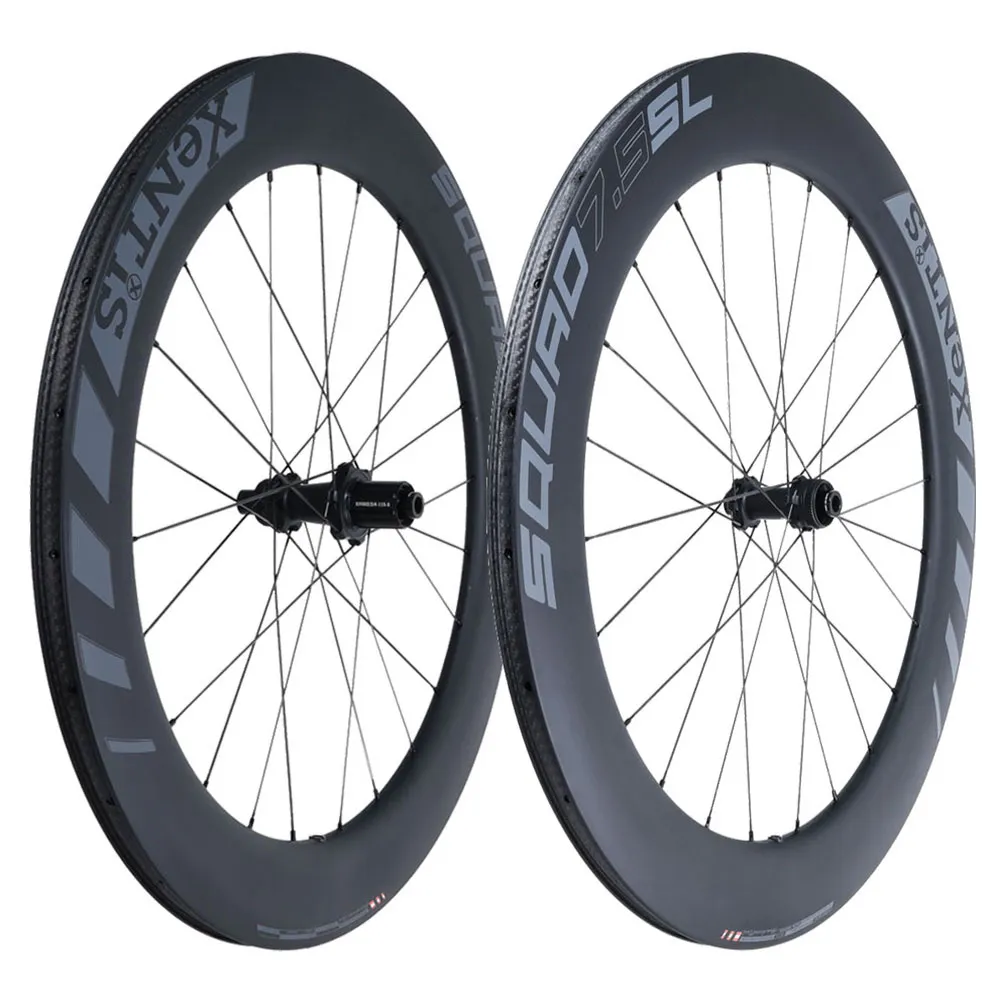 Xentis Squad 7.5 Sl Cl Disc Tubeless Rennrad Laufradsatz Xentis Squad 7.5 Sl Cl Disc Tubeless Rennrad Laufradsatz