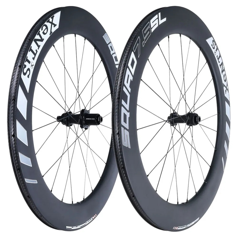 Xentis Squad 7.5 Sl Cl Disc Tubeless Rennrad Laufradsatz Xentis Squad 7.5 Sl Cl Disc Tubeless Rennrad Laufradsatz