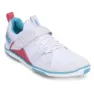 White / scuba blue