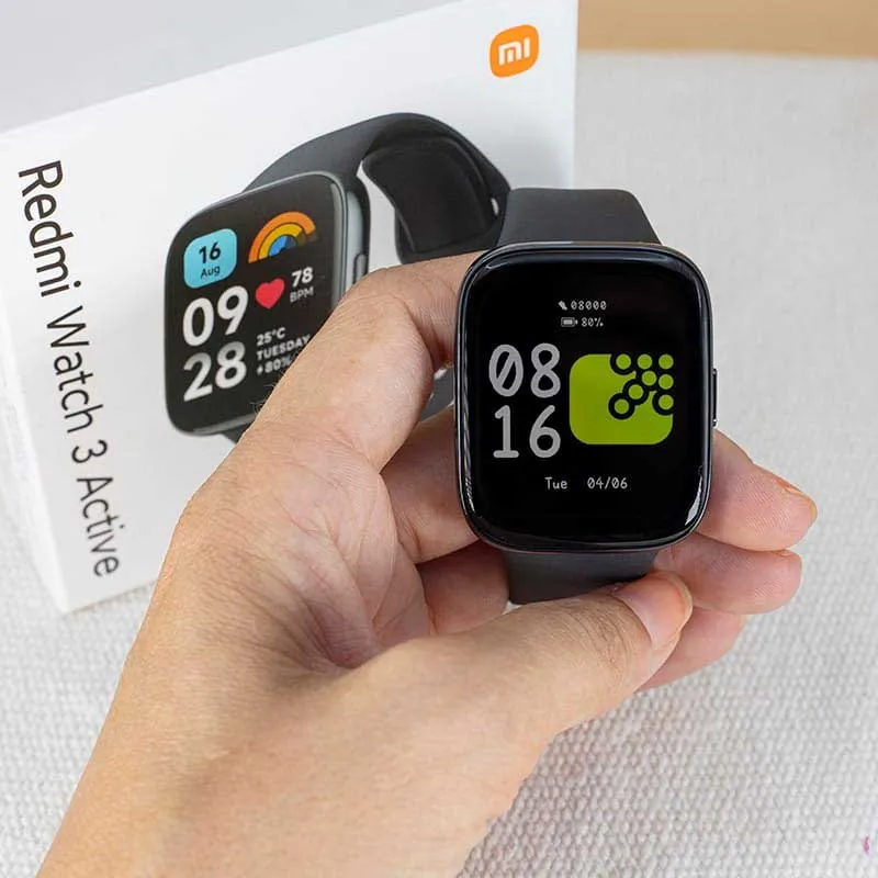 Xiaomi Watch 3 Active Smartwatch, Black Xiaomi Watch 3 Active Smartwatch, Black