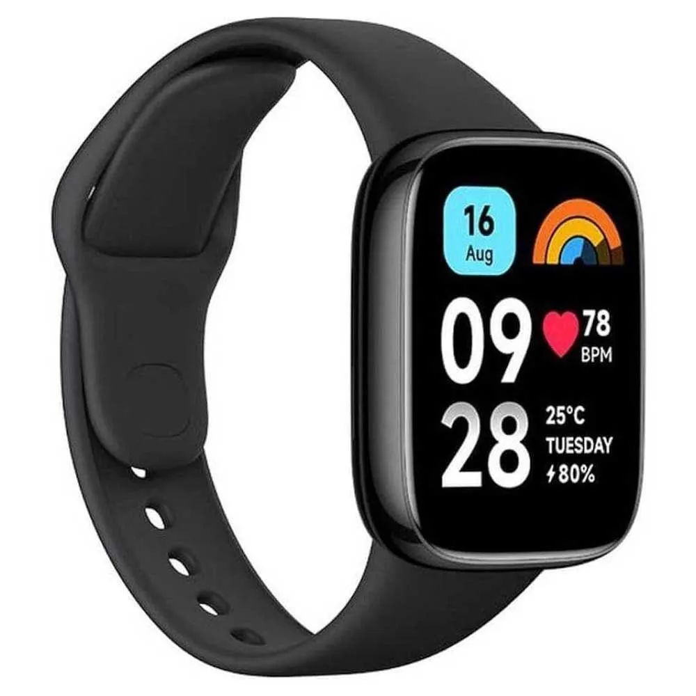 Xiaomi Watch 3 Active Smartwatch, Black Xiaomi Watch 3 Active Smartwatch, Black