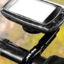 XLAB C-fast Versadjust Garmin/wahoo Fahrradcomputerhalterung, Black, One Size