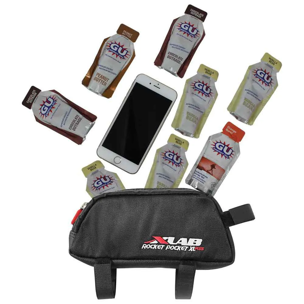 XLAB Rocket Pocket Plus Rahmentasche 0.75l, Black, One Size XLAB Rocket Pocket Plus Rahmentasche 0.75l, Black, One Size