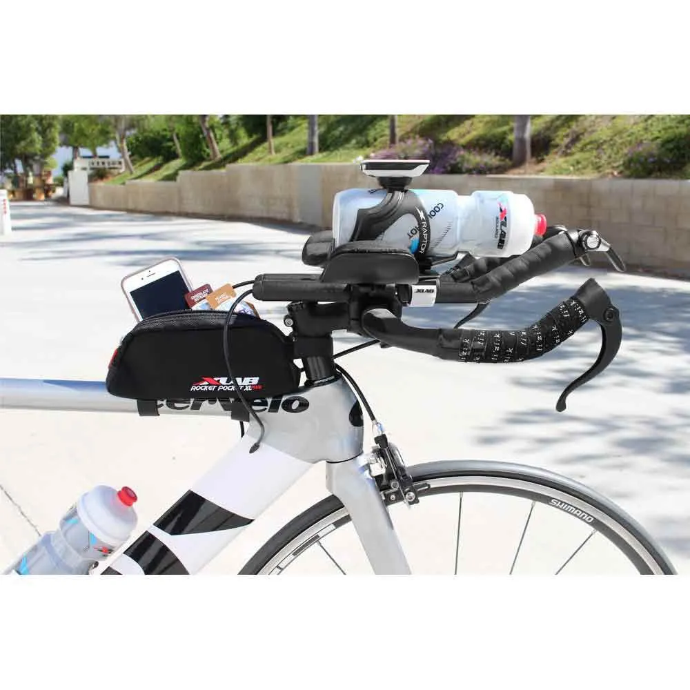 XLAB Rocket Pocket Plus Rahmentasche 0.75l, Black, One Size XLAB Rocket Pocket Plus Rahmentasche 0.75l, Black, One Size