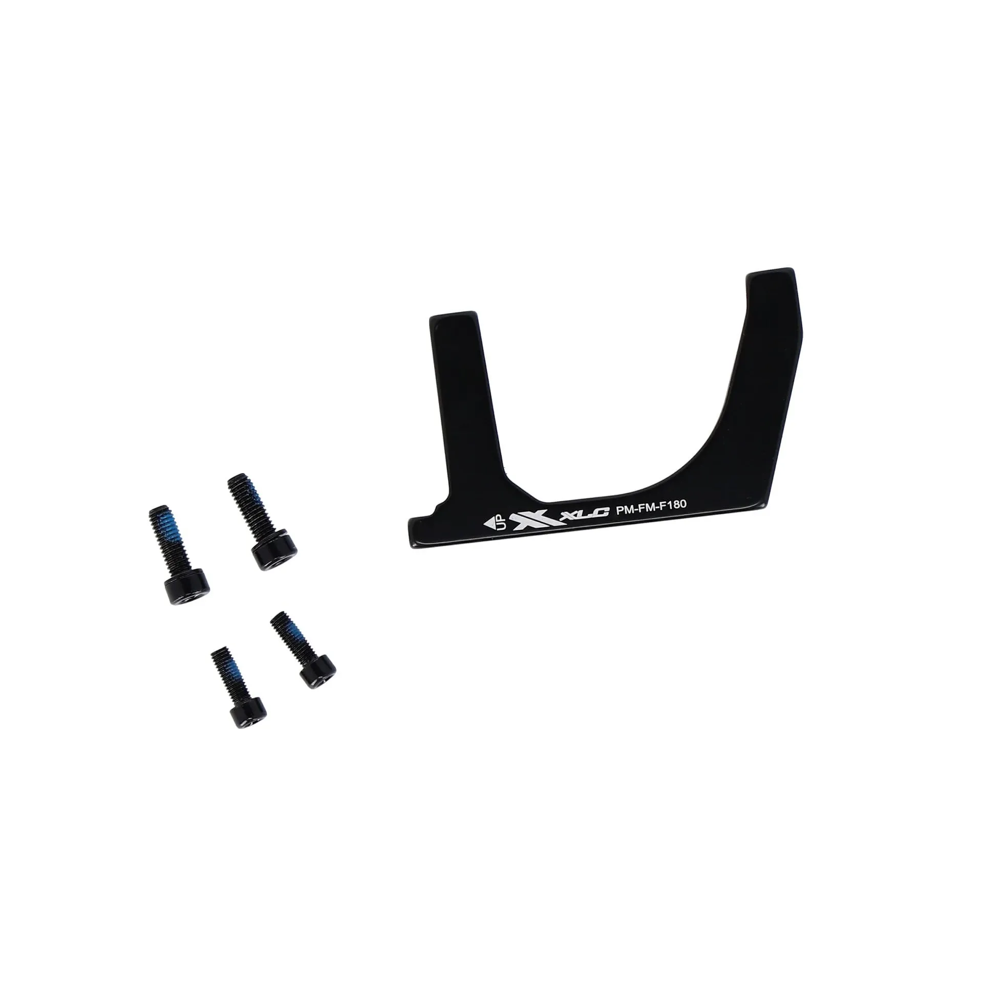 XLC Adapter Scheibenbremse vorne Br-X108 Flat a Post Mount Unisex, schwarz, 180mm XLC Adapter Scheibenbremse vorne Br-X108 Flat a Post Mount Unisex, schwarz, 180mm