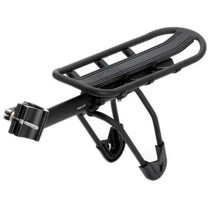 XLC Aluminium Seat Post Carrier Rp R06 Gepäckträger, Black matt, One Size XLC Aluminium Seat Post Carrier Rp R06 Gepäckträger, Black matt, One Size