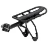 XLC Aluminium Seat Post Carrier Rp R06 Gepäckträger, Black matt, One Size