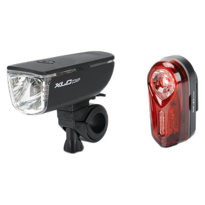 XLC Ariel+neso Cl-s11 Lichtset, Black, One Size XLC Ariel+neso Cl-s11 Lichtset, Black, One Size
