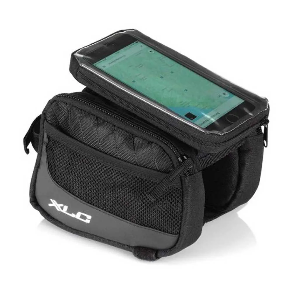 XLC Ba-s97 Top Tube Pannier Rahmentasche 800ml, Black, One Size XLC Ba-s97 Top Tube Pannier Rahmentasche 800ml, Black, One Size