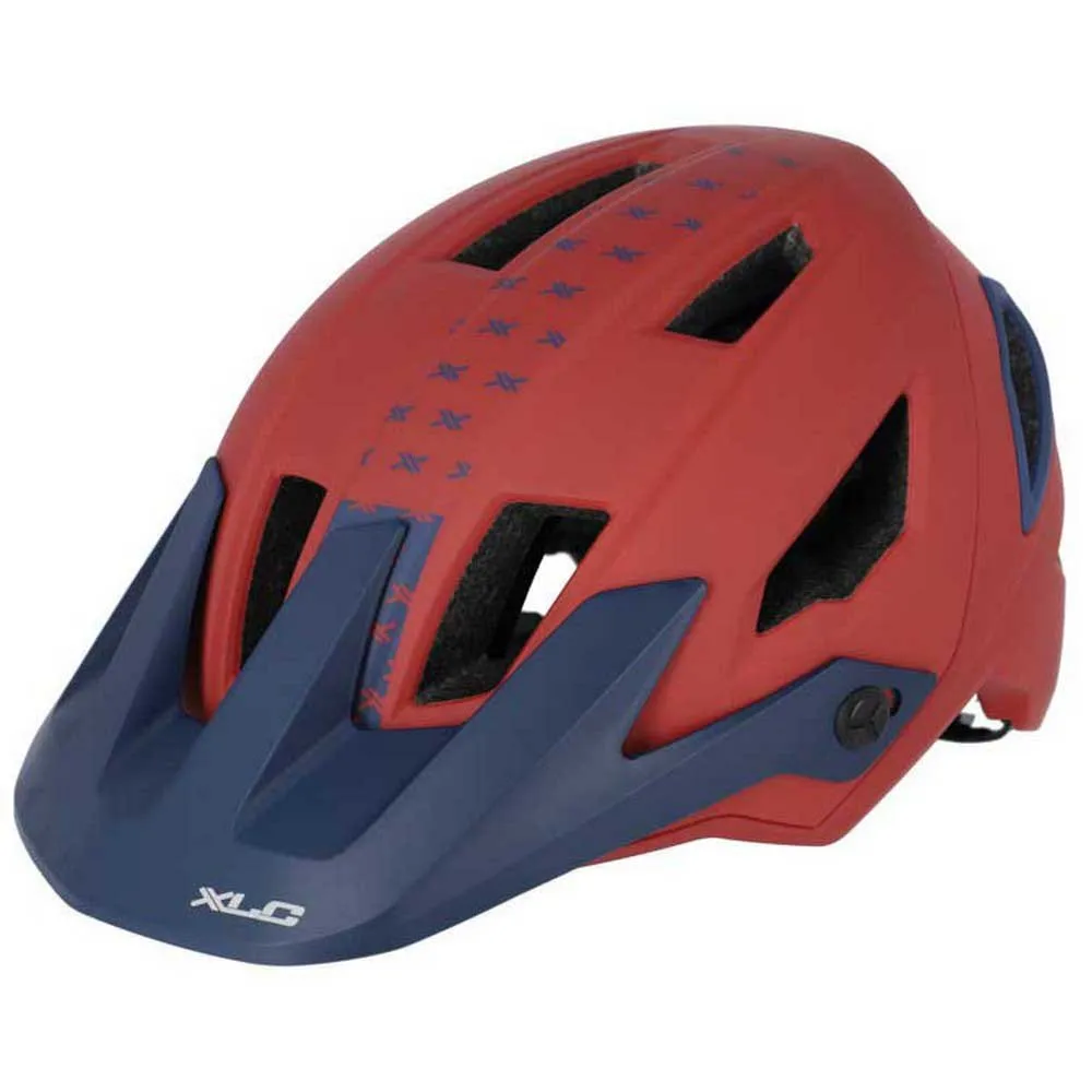 XLC Bh-c31 Mtb-helm, Red / blue XLC Bh-c31 Mtb-helm, Red / blue