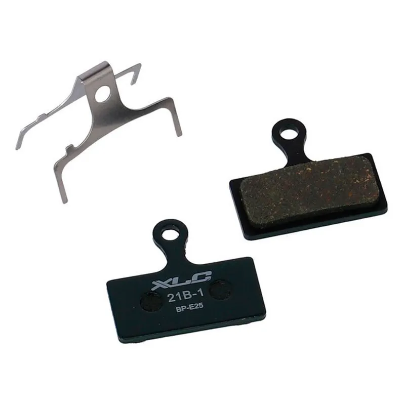 XLC Bp-e25 Shimano R-m985/m785/m675/m666/m615 Organische Scheibenbremsbeläge, Black, One Size