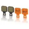 XLC Bp-o20 Shimano Organische Scheibenbremsbeläge 50 Einheiten, Orange, One Size