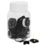 XLC Br X08 Kabelführung 30 Einheiten, Black, One Size