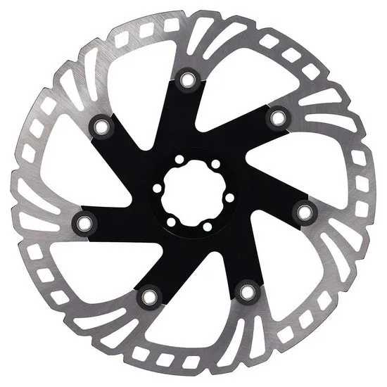 XLC Br-x113 6b Steel Disc Bremsscheibe, Black / silver, 220mm XLC Br-x113 6b Steel Disc Bremsscheibe, Black / silver, 220mm
