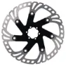 XLC Br-x113 6b Steel Disc Bremsscheibe, Black / silver, 220mm