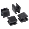 XLC Br-x119 Kabelführung 30 Einheiten, Black, 4-5mm