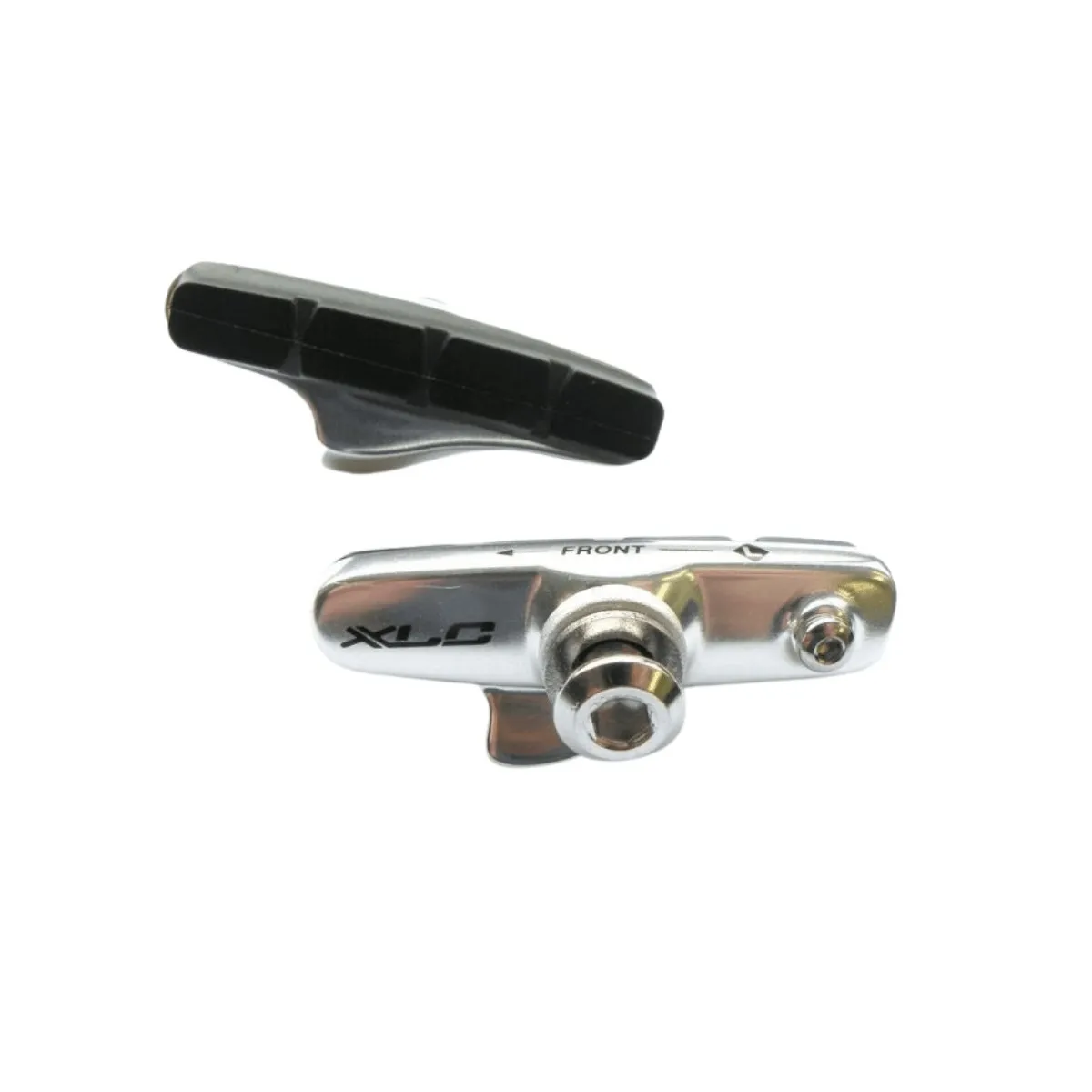 XLC Bremsbacken Set 4 Road, Silber schwarz, 55mm XLC Bremsbacken Set 4 Road, Silber schwarz, 55mm