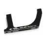 XLC Bremsbelagadapter für Vorderradbremsen BR-X71 Flatmount Postmount Unisex, schwarz, 160mm