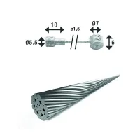 XLC Bremskabel mit doppeltem Anschluss br-x86 2250 Unisex
