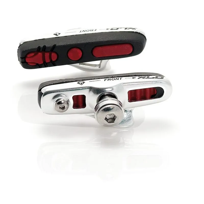 XLC Bremsklötze Straße Cartridge bs-r04 (x4) Unisex, weiß, 55mm