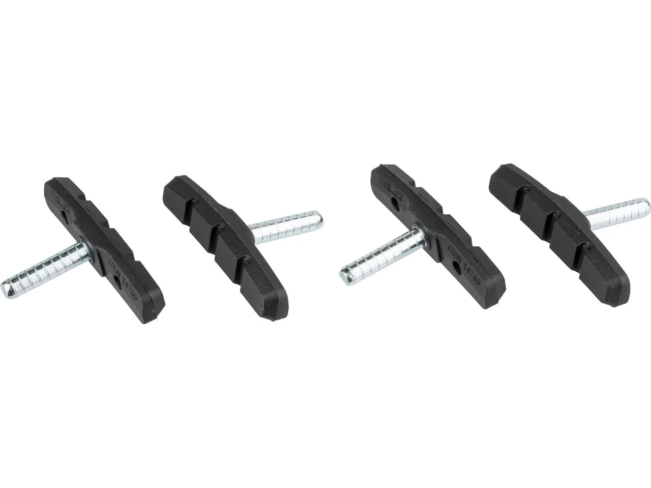 XLC Bremsschuhe BS-C03 für Cantilever 2 Paar, Schwarz, one_size