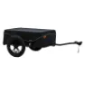 XLC Bs-c11 110 L 16´´ Fahrradanhänger, Black, Max 60kg