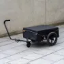 XLC Bs-c11 110 L 16´´ Fahrradanhänger, Black, Max 60kg