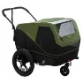 XLC Bs-c12 M Hundeanhänger, Green / black, Max 60kg