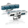 XLC Bs R02 Komplette Felgenbremsbeläge 2 Paare, Silver / blue, 55mm
