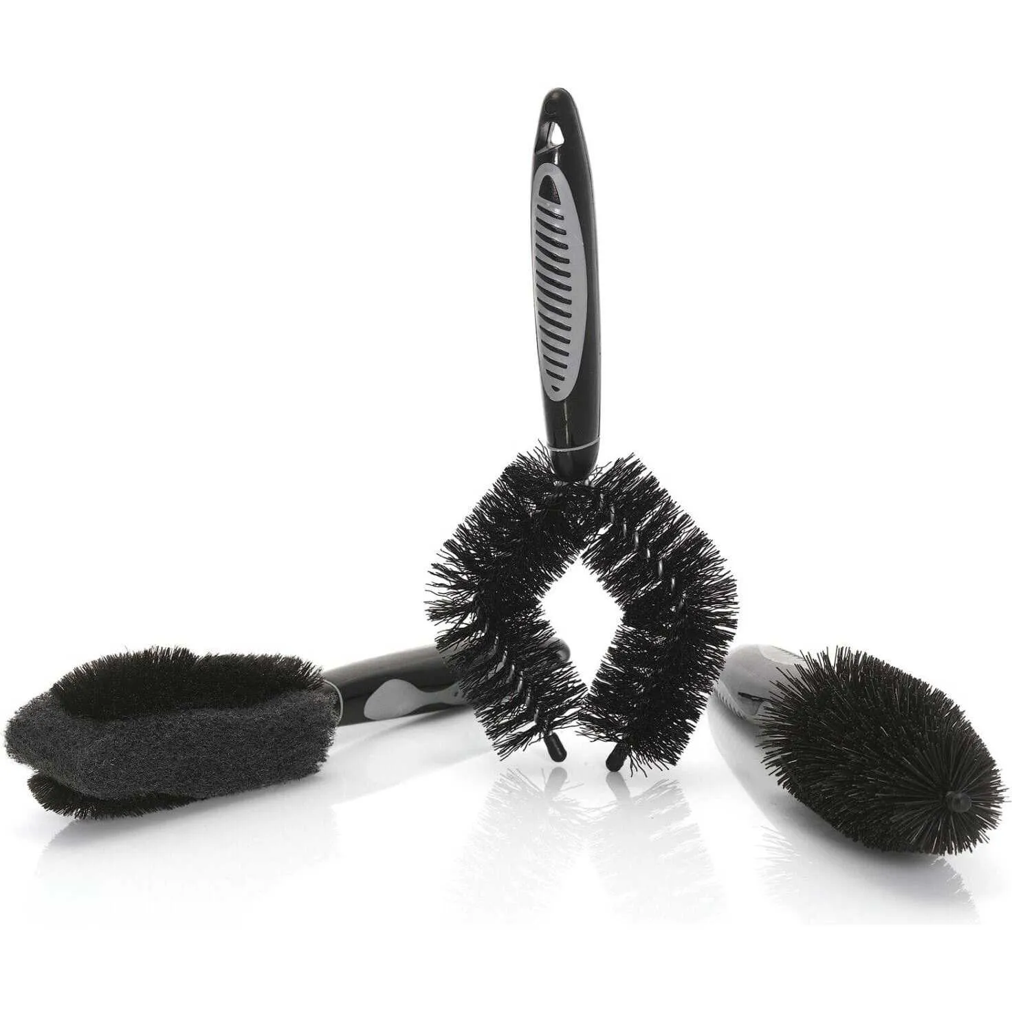 XLC Bürsten 3 verschiedene To-s56 Unisex, schwarz, TU XLC Bürsten 3 verschiedene To-s56 Unisex, schwarz, TU