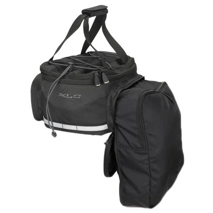 XLC Carrier Bag More Ba S64 Fahrradtaschen, For xlc system luggage carrier / black / anthracite, One Size XLC Carrier Bag More Ba S64 Fahrradtaschen, For xlc system luggage carrier / black / anthracite, One Size