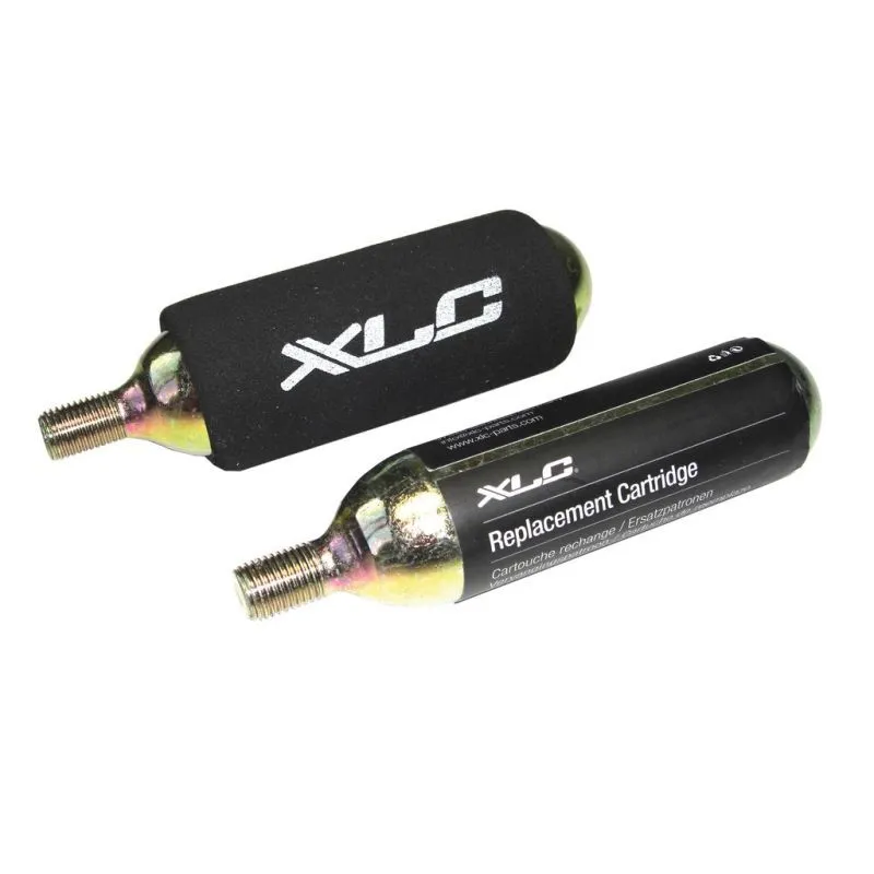 XLC co2-Patronen PU-M03 Blister (x2) Unisex, schwarz, 25g