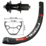 XLC Dt Swiss 466d Evo 27.5´´ 6b Disc Mtb Hinterrad, Black, 12 x 142mm, Shimano/Sram HG