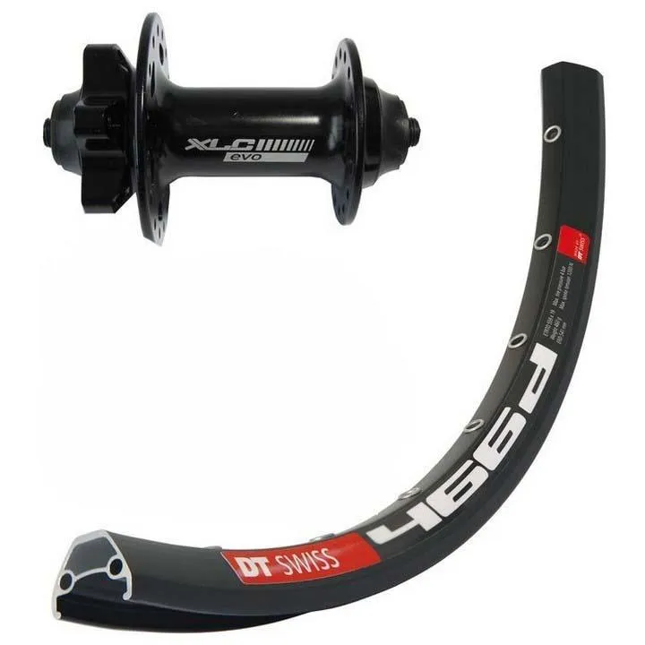 XLC Dt Swiss 466d Evo 27.5´´ 6b Disc Mtb Vorderrad XLC Dt Swiss 466d Evo 27.5´´ 6b Disc Mtb Vorderrad