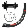 XLC Dt Swiss 466d Evo 27.5´´ 6b Disc Mtb Vorderrad