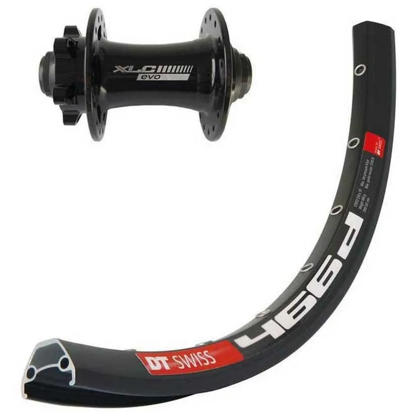 XLC Dt Swiss 466d Evo 27.5´´ 6b Disc Mtb Vorderrad