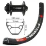 XLC Dt Swiss 466d Evo 27.5´´ 6b Disc Mtb Vorderrad