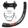XLC Dt Swiss 466d Evo 29´´ 6b Disc Mtb Vorderrad, Black, 15 x 100mm