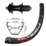 XLC Dt Swiss 466d Evo 8-10s 29´´ 6b Disc Mtb Hinterrad, Black, 12 x 142mm, Sram XD
