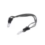 XLC Elastischer Dreifachspanner mit Befestigungsklammer für Gepäckträger Rp-x07 Unisex, weiß, 10 x 450/600mm