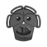 XLC Fidlock Anhängerkabelbaumverschluss, Black, One Size